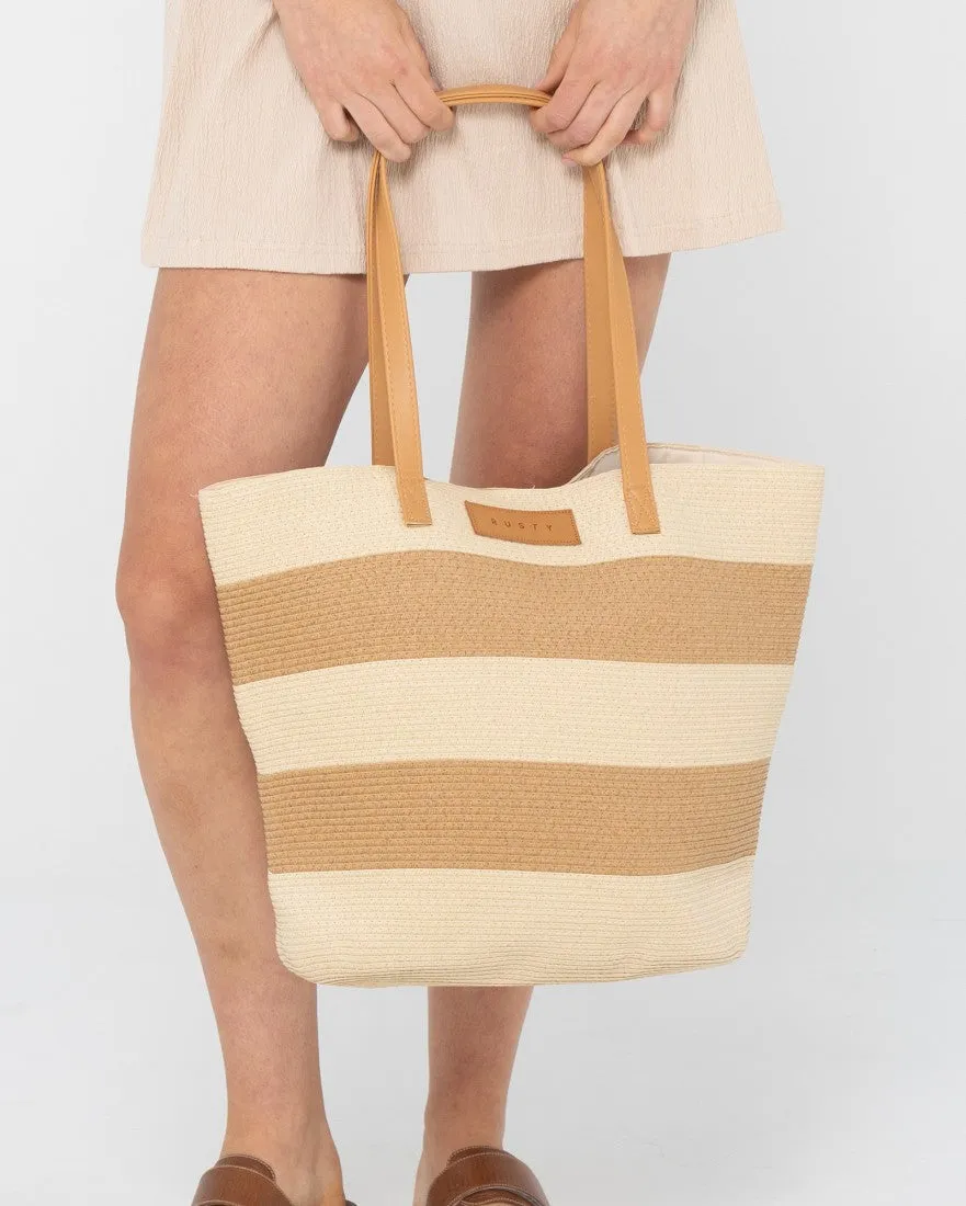 Hailey Straw Beach Bag