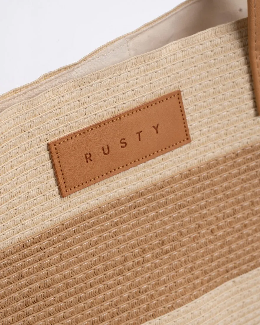 Hailey Straw Beach Bag