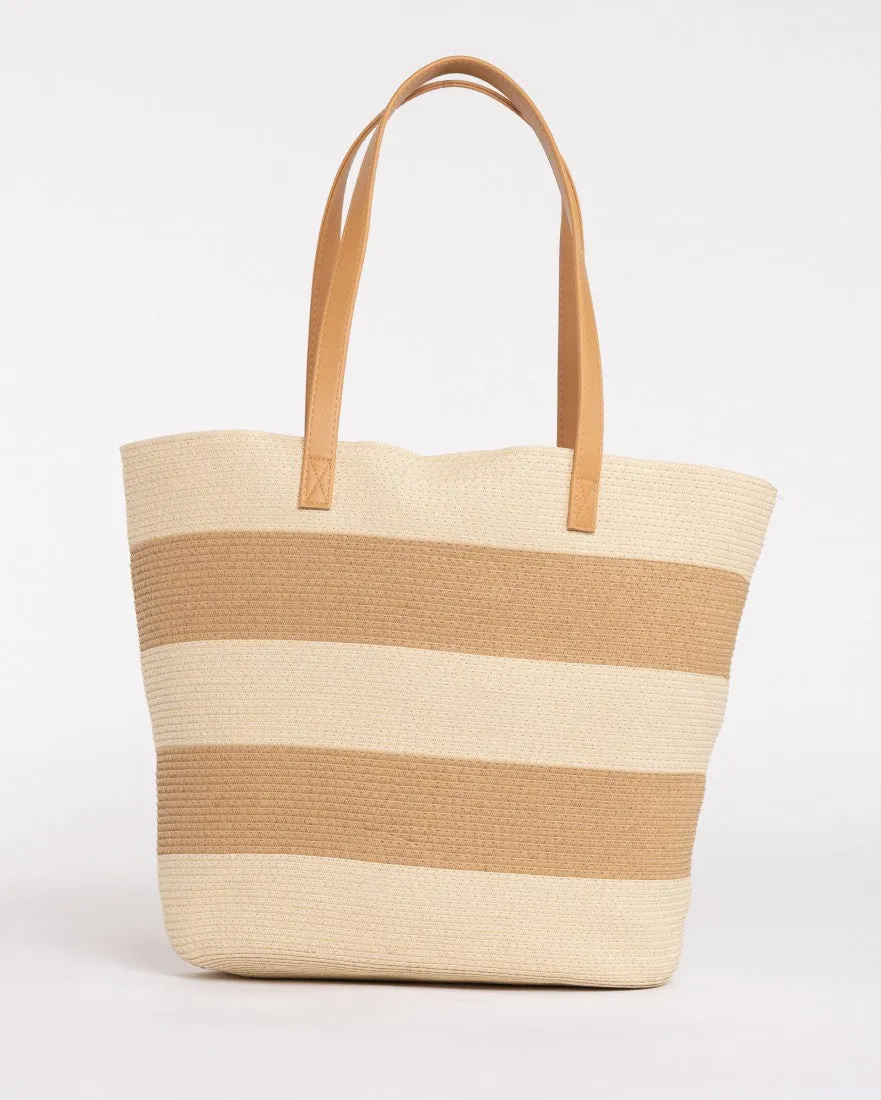 Hailey Straw Beach Bag