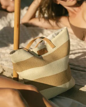 Hailey Straw Beach Bag