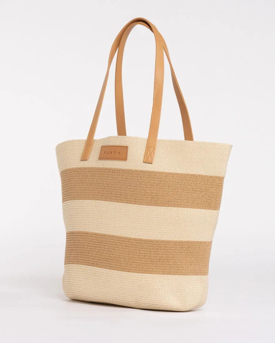 Hailey Straw Beach Bag