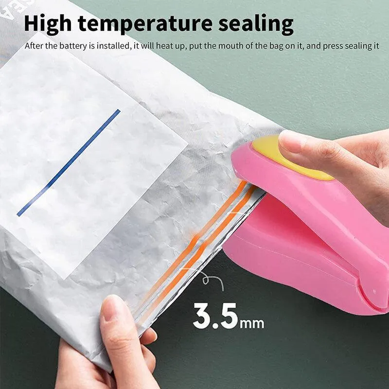 Handheld mini Heat Sealer 5Colours 1PC