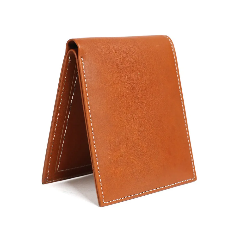 Handmade Full Grain Leather Wallet, Card Holder, Man Short Wallet DB10