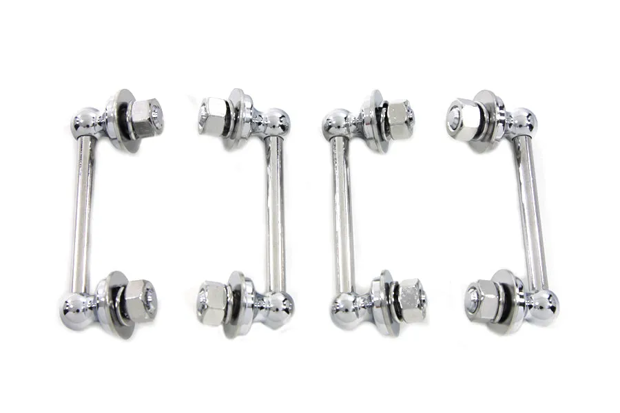 HARLEY Chrome Saddlebag Hanger Set fits 1936-1952 EL,   1941-1957 FL,
