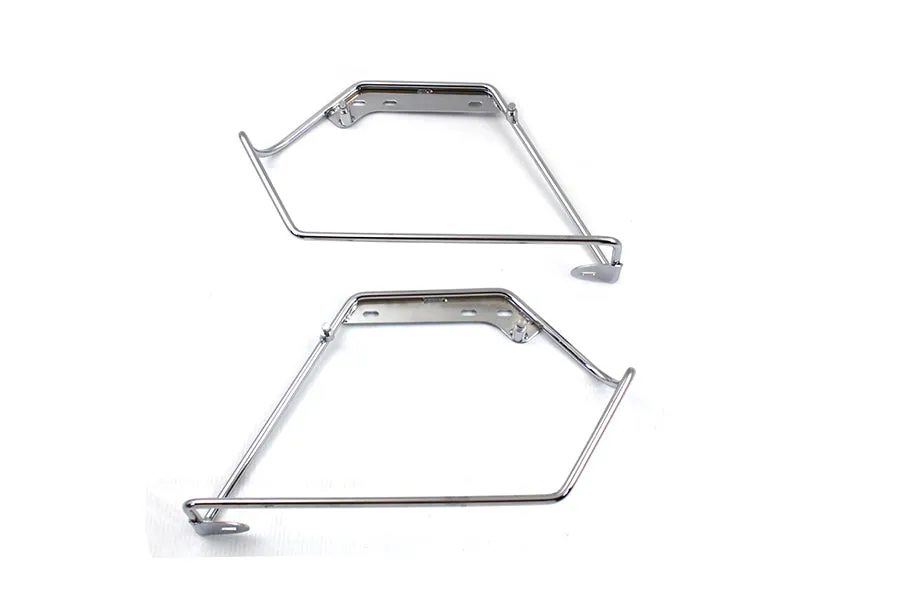 HARLEY Chrome Saddlebag Mount Bracket Set fits 1978-1984 FLH,