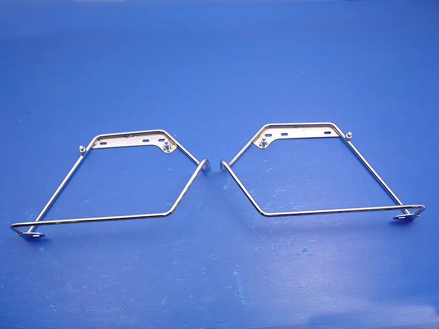HARLEY Chrome Saddlebag Mount Bracket Set fits 1978-1984 FLH,