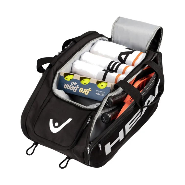 Head Pro Black & White Pickleball Bag