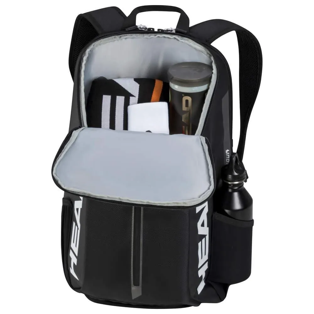 HEAD Tour Badminton Backpack - Black / White