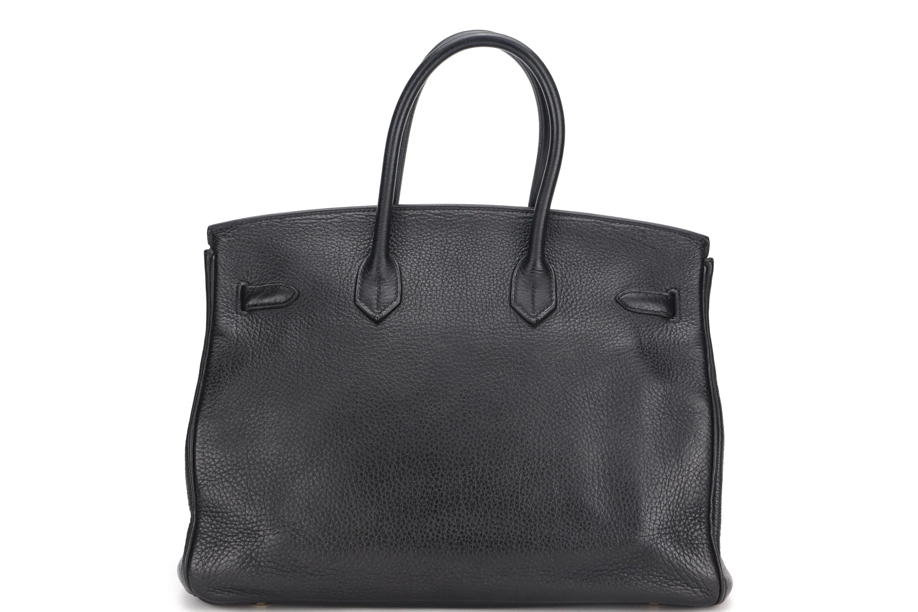 HERMES BIRKIN 35 [STAMP P (YEAR 2012)] BLACK TOGO LEATHER GOLD HARDWARE, WITH LOCK, KEYS & DUST COVER