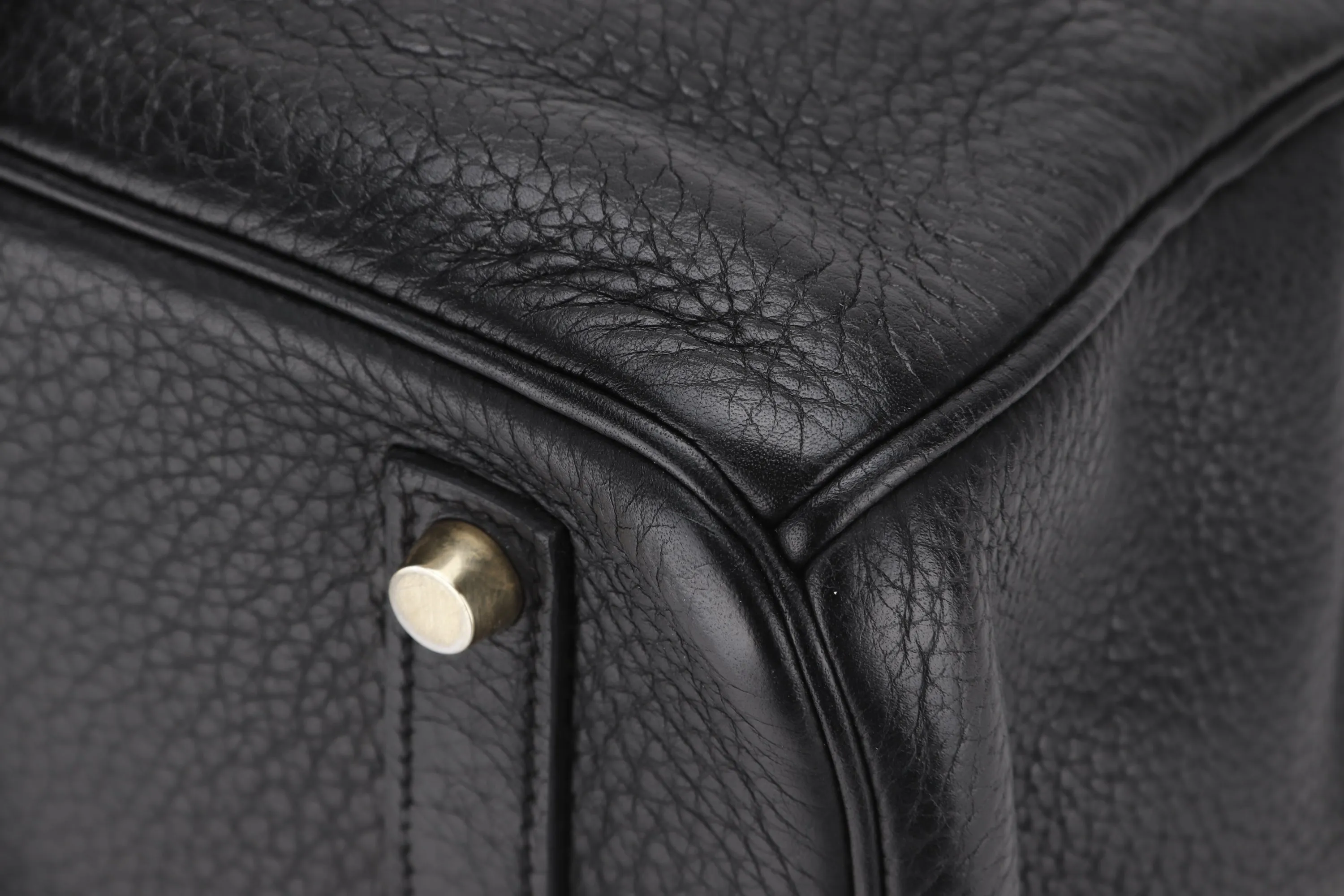 HERMES BIRKIN 35 [STAMP P (YEAR 2012)] BLACK TOGO LEATHER GOLD HARDWARE, WITH LOCK, KEYS & DUST COVER