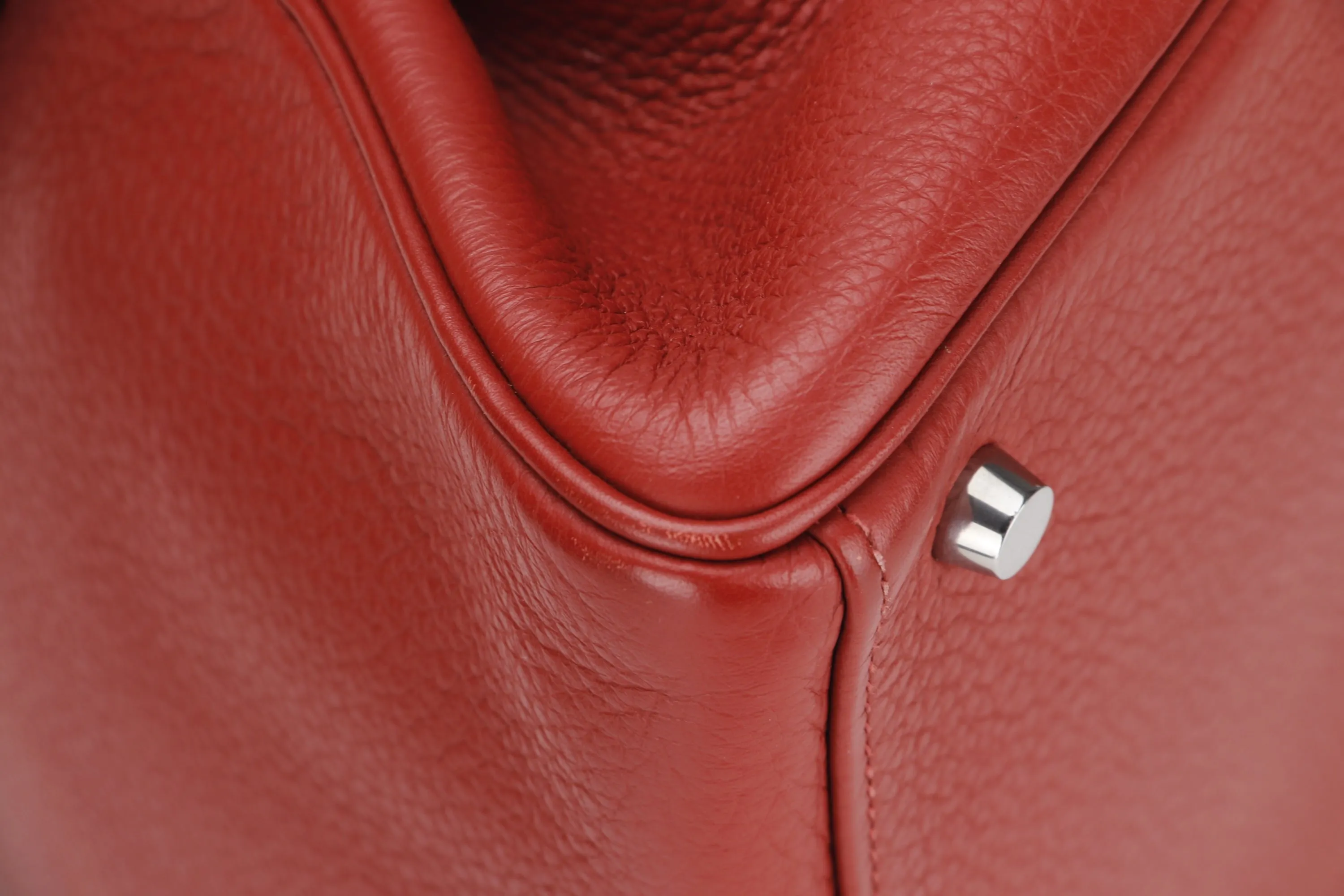 HERMES SHOULDER KELLY FRINGE (STAMP M) CLEMENCE LEATHER SILVER HARDWARE, WITH KEYS, LOCK & DUST COVER