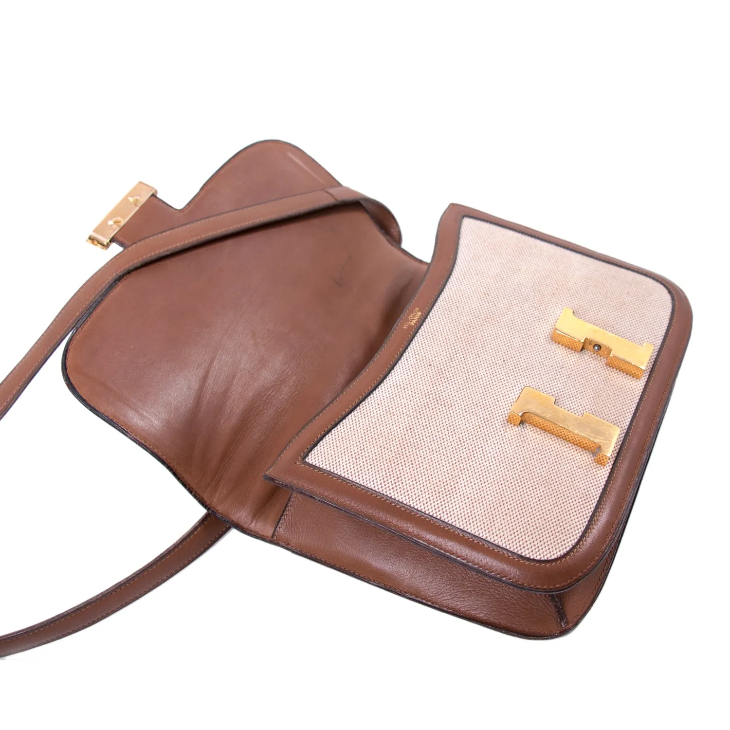 Hermès Constance 23 Crinoline Box Leather