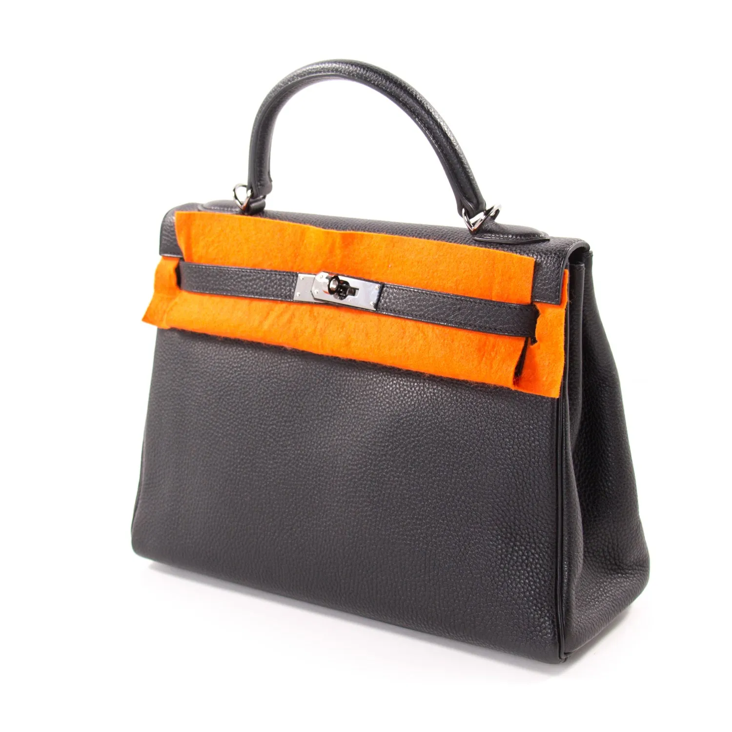 Hermès Kelly 32 Retourne Noir Togo