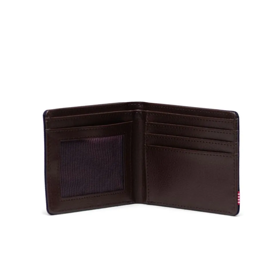 Herschel Hank Wallet - Peacoat/Chicory Coffee