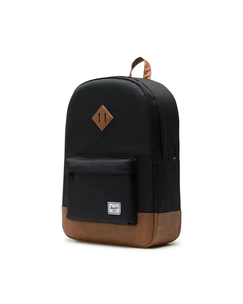 Herschel Heritage Black Tan Backpack