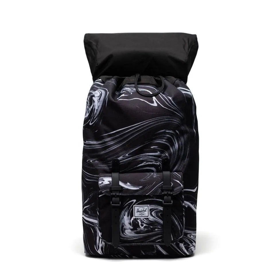 Herschel Little America Backpack - Paint Pour Black