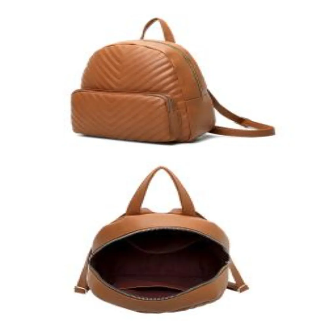In My Bag Quilted Backpack with Matching Wallet