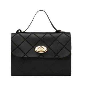 INSTOCK - Diamond striped small square bag women's handbags