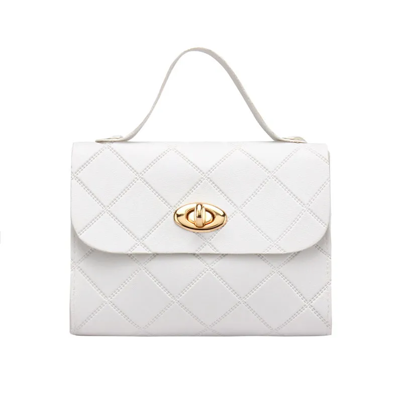 INSTOCK - Diamond striped small square bag women's handbags