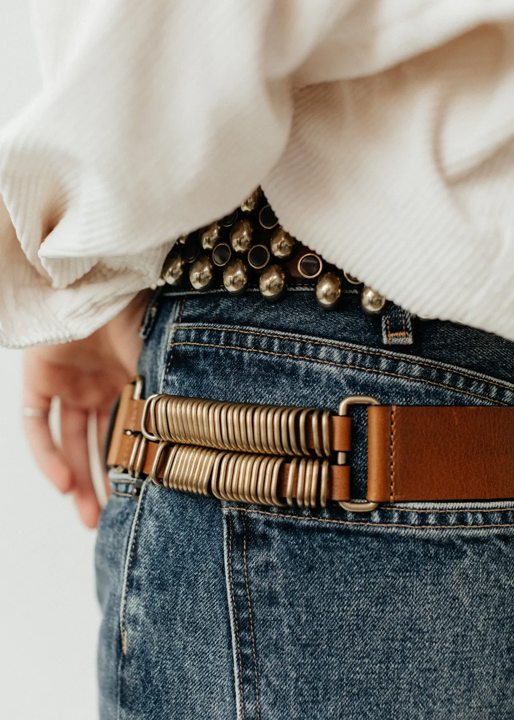 Isabel Marant Varana Belt in Khaki