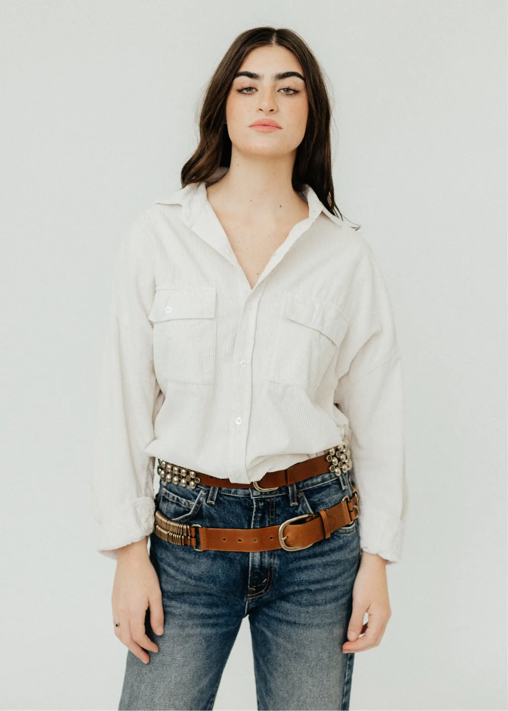 Isabel Marant Varana Belt in Khaki