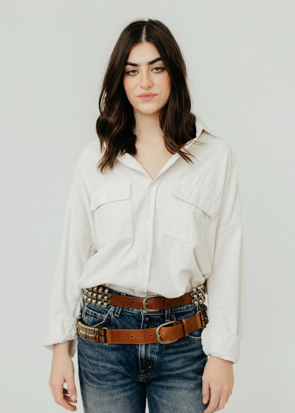 Isabel Marant Varana Belt in Khaki