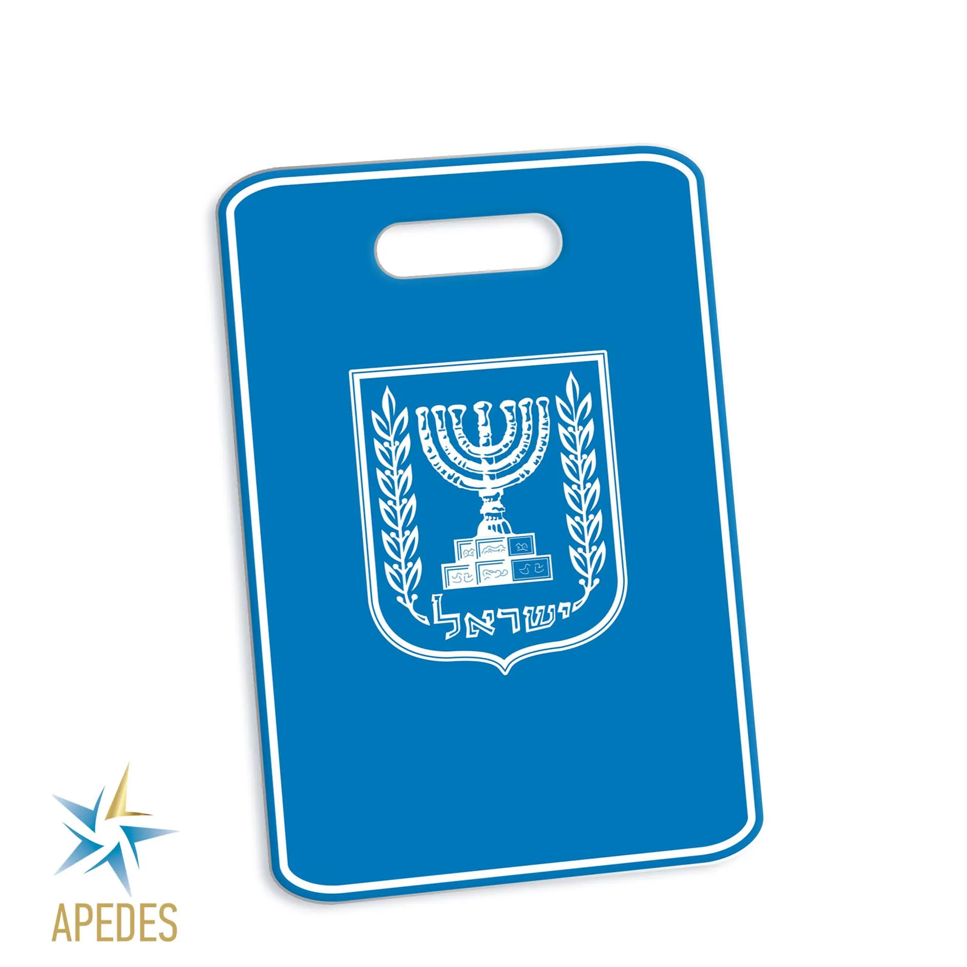 Israel Rectangle Luggage Tag