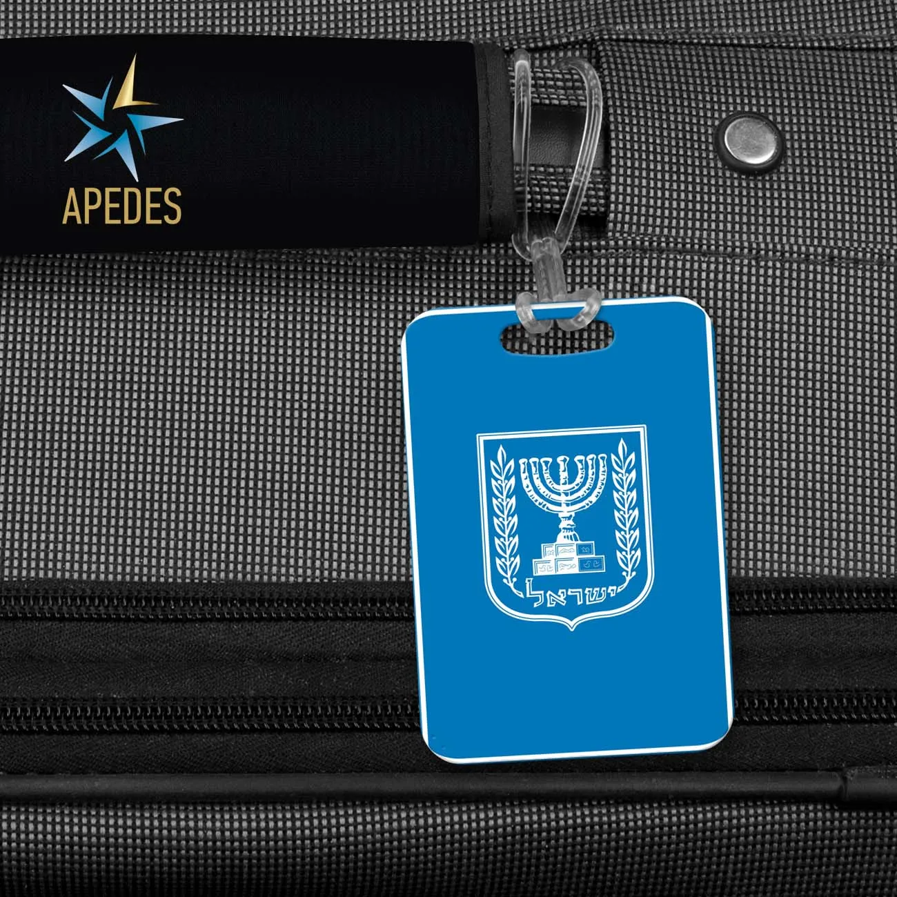 Israel Rectangle Luggage Tag