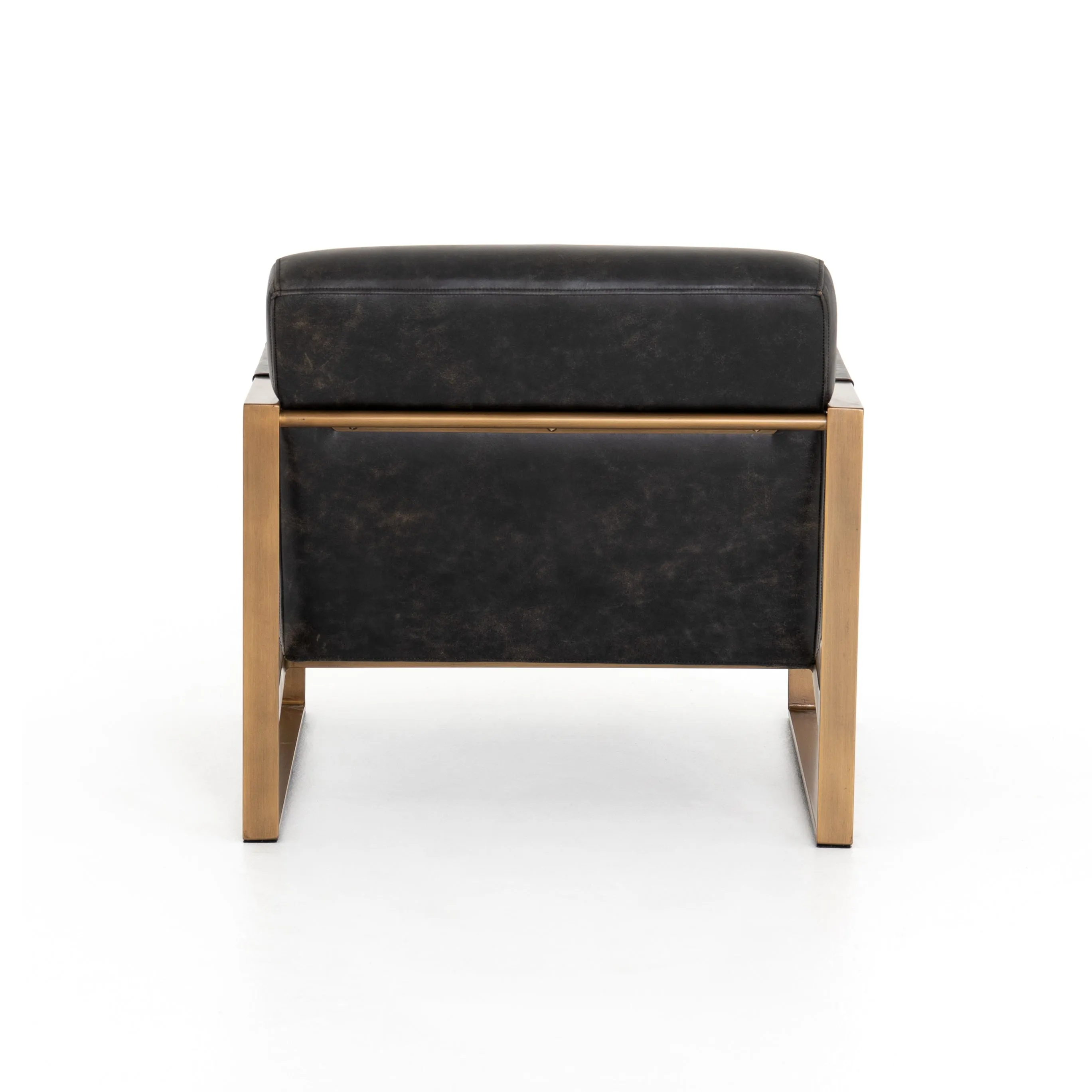 Jules Leather Chair - Rialto Ebony