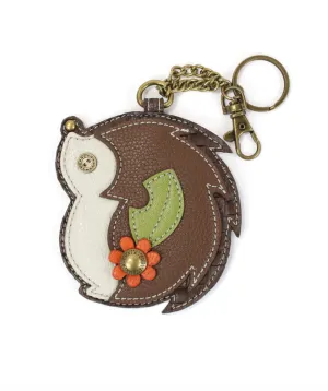 Key fob/coin purse - Hedgehog