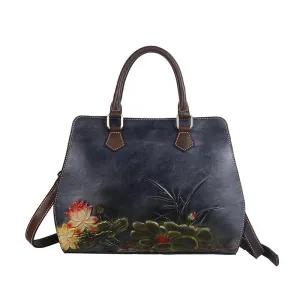 Large Capacity Cow Leather Women Bag