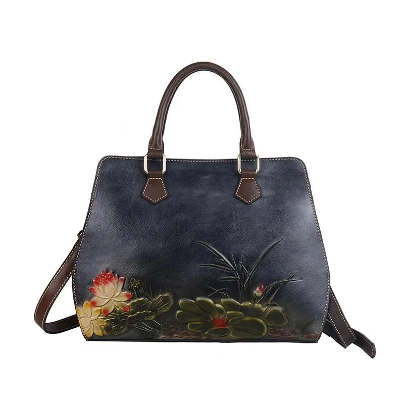 Large Capacity Cow Leather Women Bag