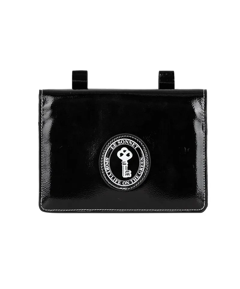 LE SONNET Shining Belt Bag - Black