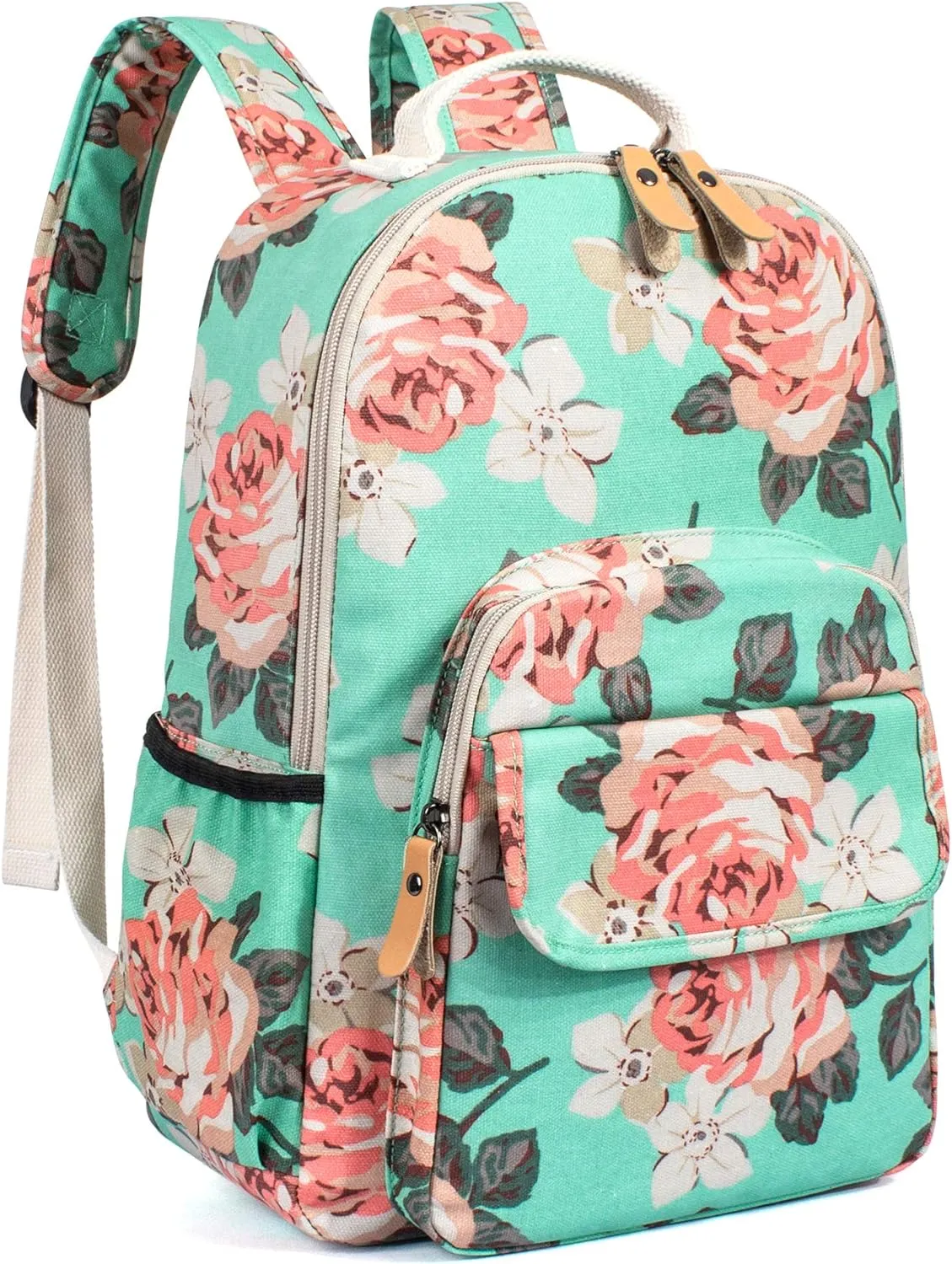 Leaper Water-resistant Floral Backpack Travel Bag bags Satchel