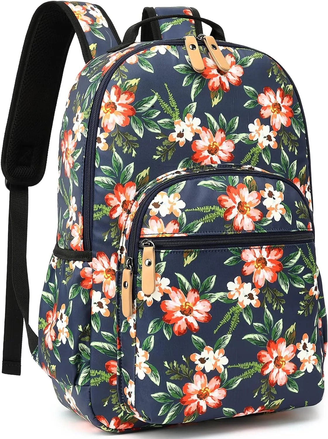 Leaper Water-resistant Floral Backpack Travel Bag bags Satchel