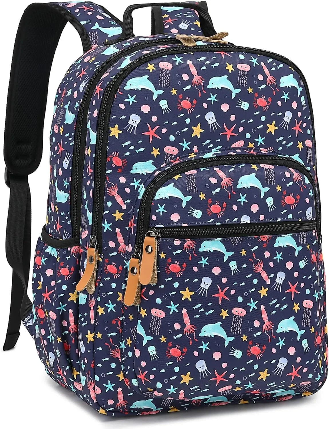 Leaper Water-resistant Floral Backpack Travel Bag bags Satchel
