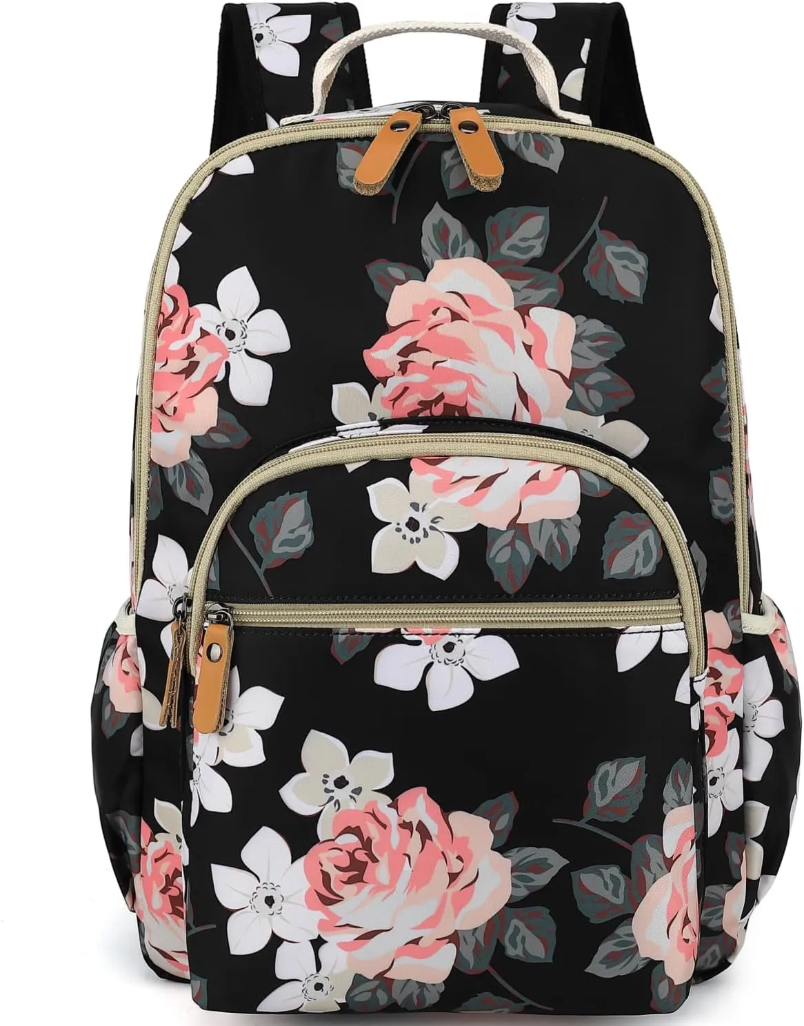 Leaper Water-resistant Floral Backpack Travel Bag bags Satchel