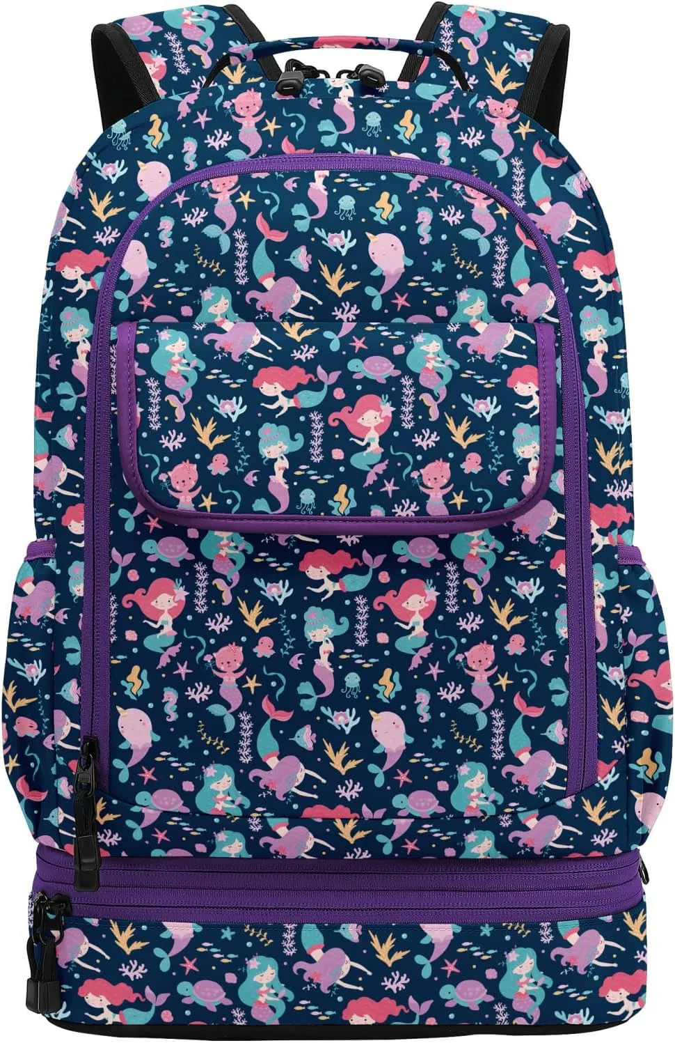 Leaper Water-resistant Floral Backpack Travel Bag bags Satchel