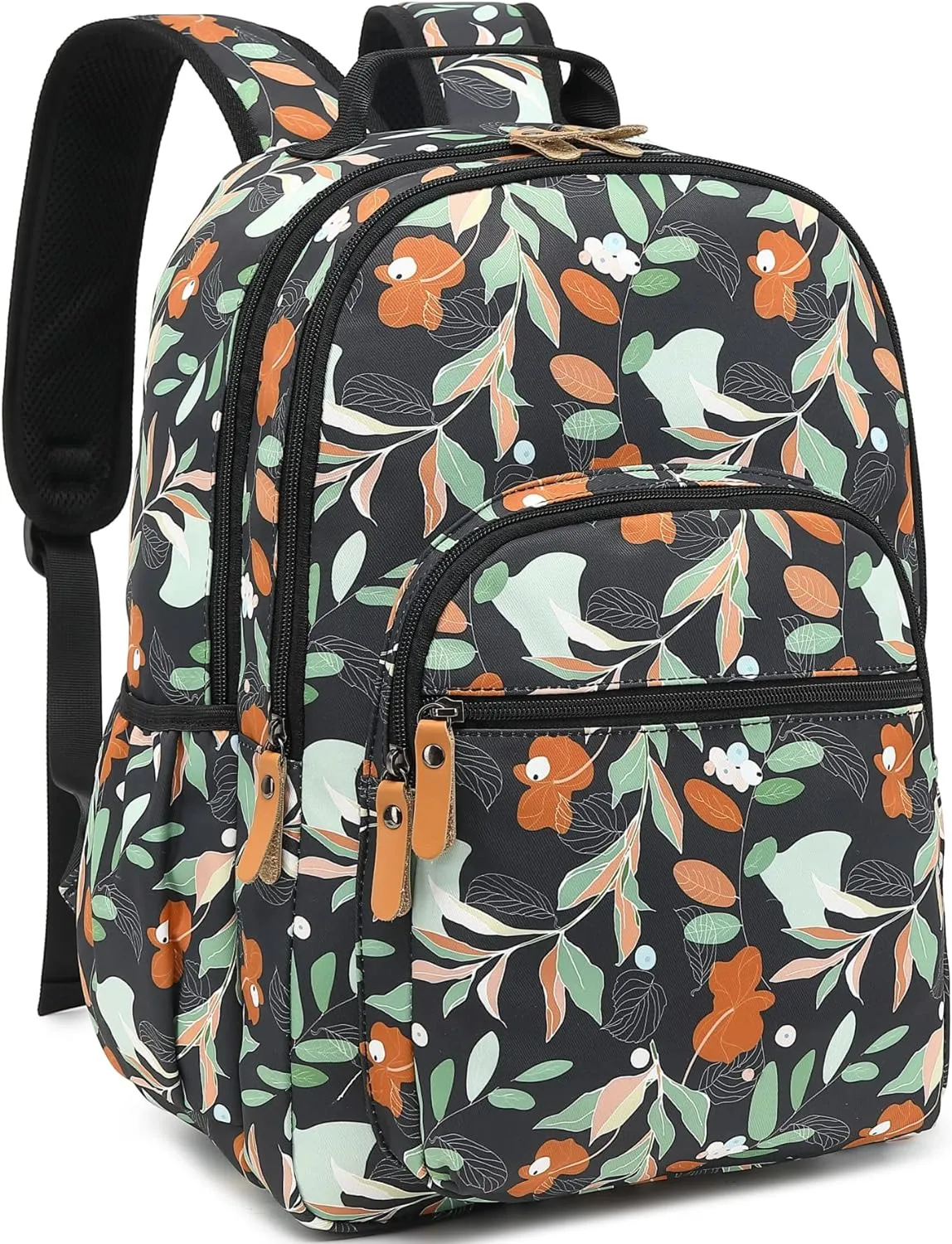 Leaper Water-resistant Floral Backpack Travel Bag bags Satchel