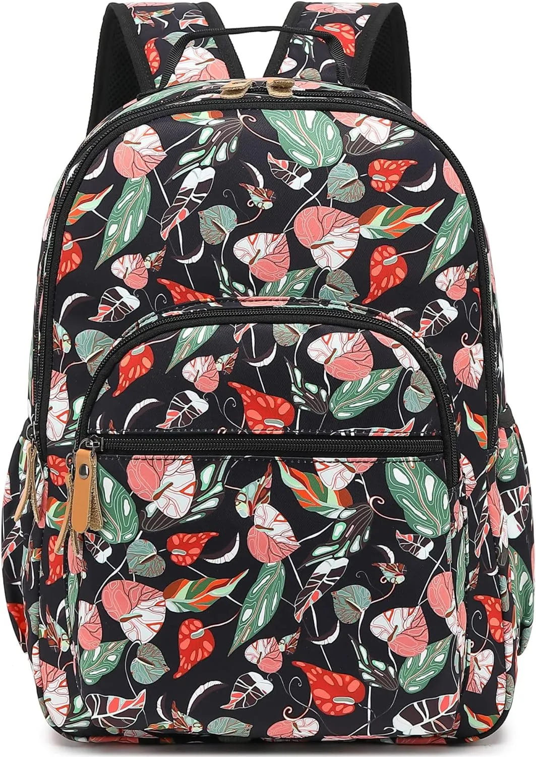 Leaper Water-resistant Floral Backpack Travel Bag bags Satchel