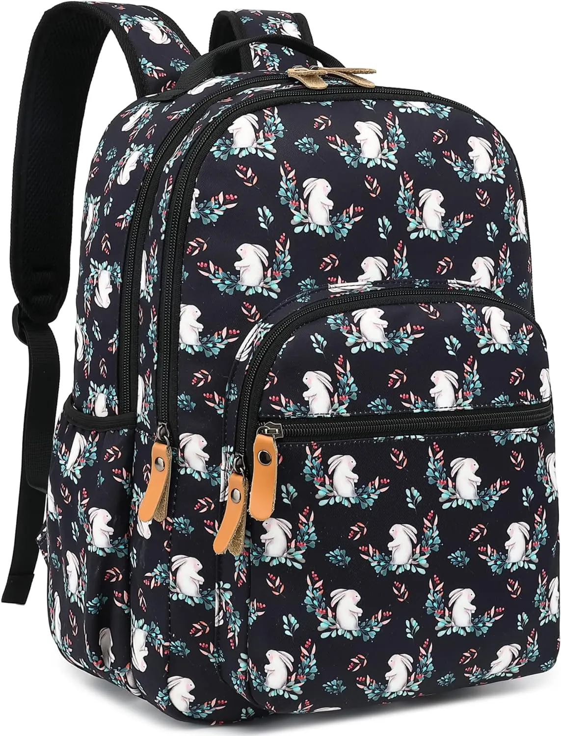 Leaper Water-resistant Floral Backpack Travel Bag bags Satchel