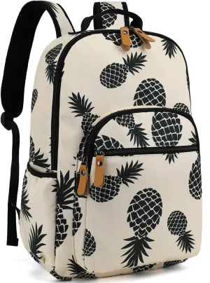 Leaper Water-resistant Floral Backpack Travel Bag bags Satchel