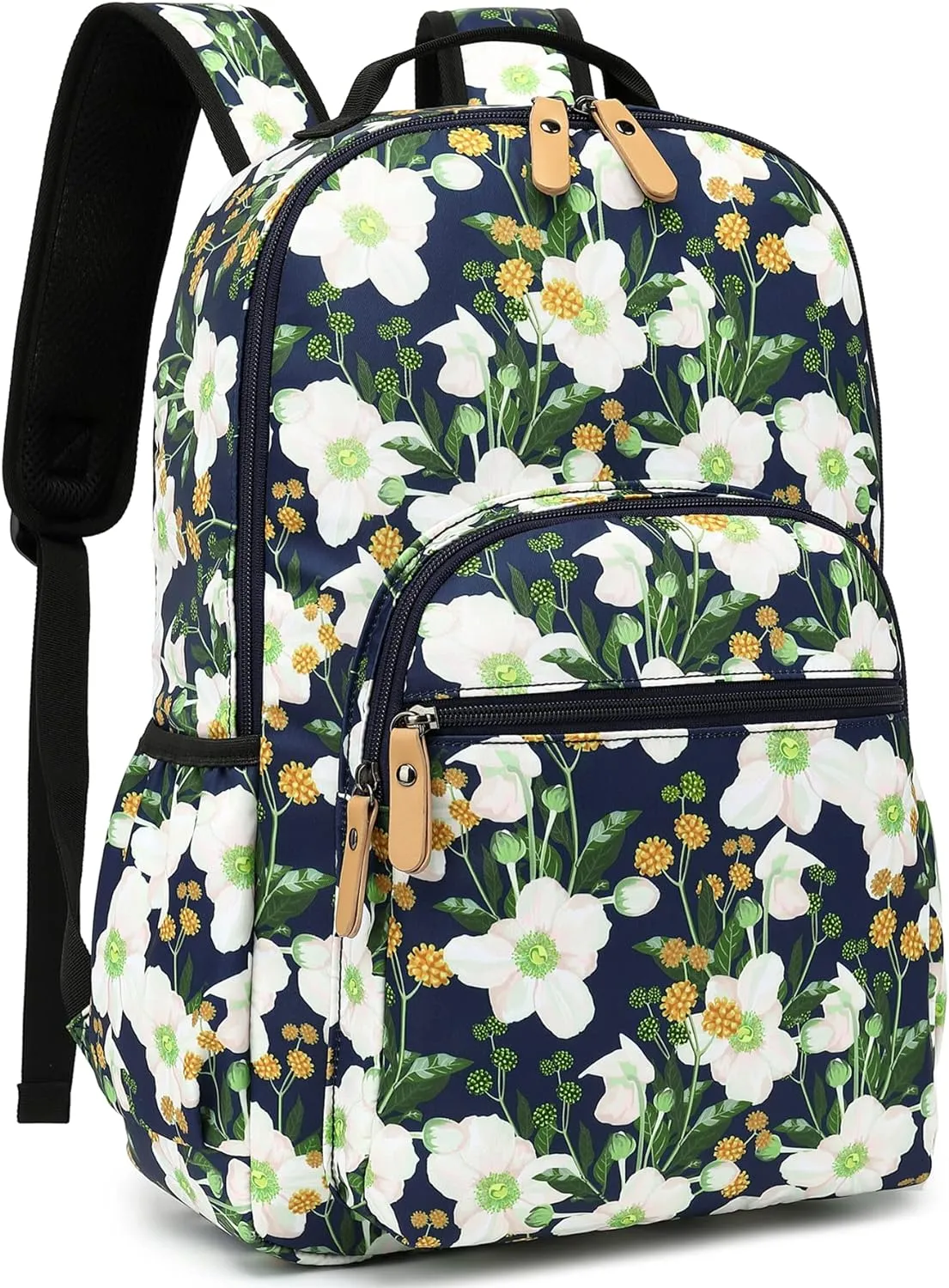 Leaper Water-resistant Floral Backpack Travel Bag bags Satchel