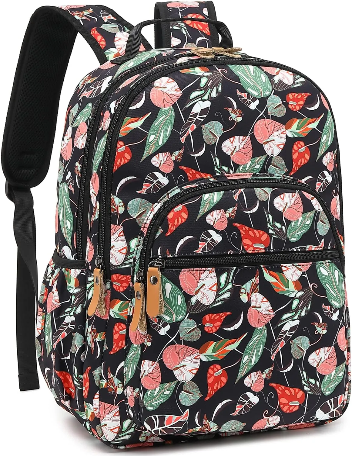 Leaper Water-resistant Floral Backpack Travel Bag bags Satchel