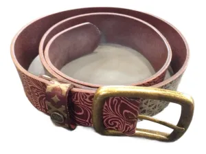 Leather Carmen Belt