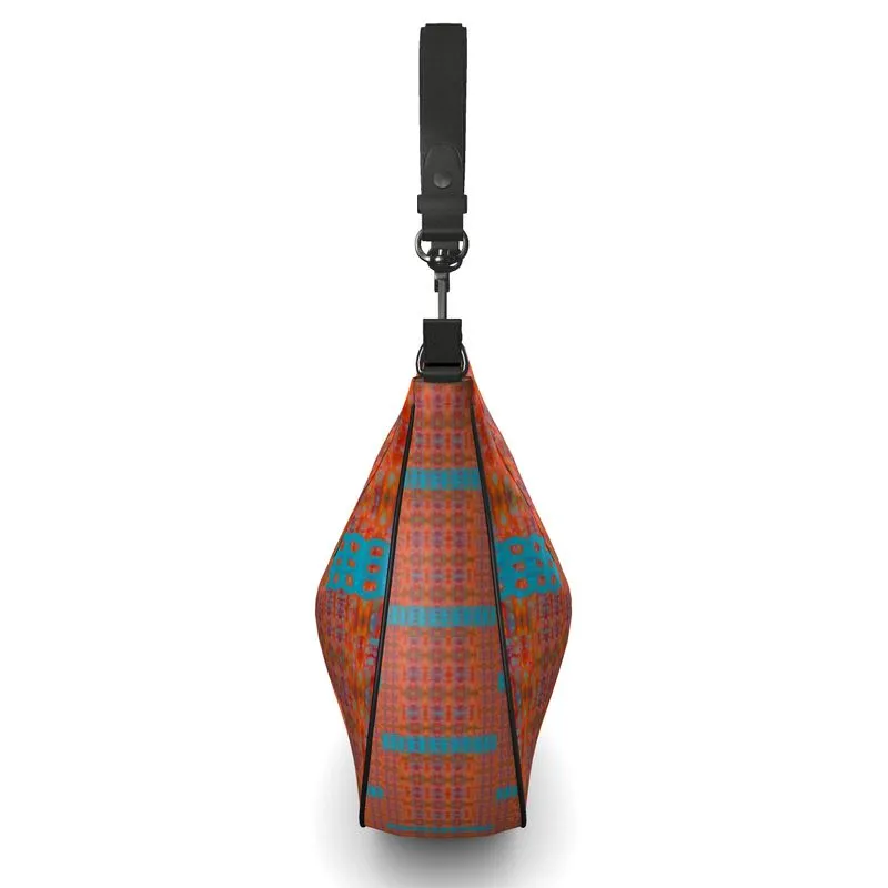 Leather Curve Hobo Bag (Chain Collection) RJSTH@Fabric#12 RJSTHs2021 RJS