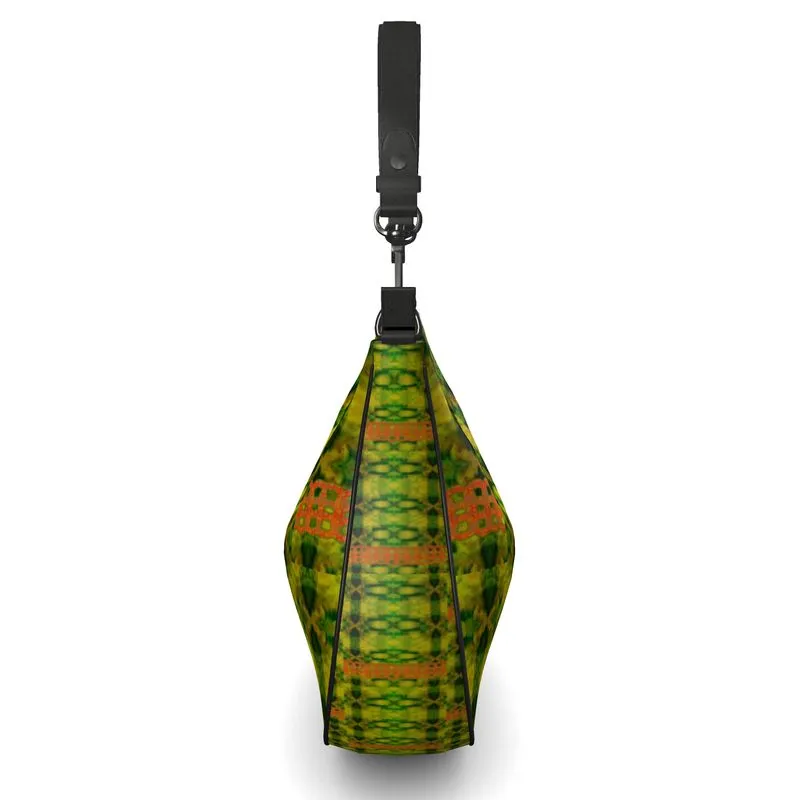 Leather Curve Hobo Bag (Chain Collection) RJSTH@Fabric#3 RJSTHs2021 RJS