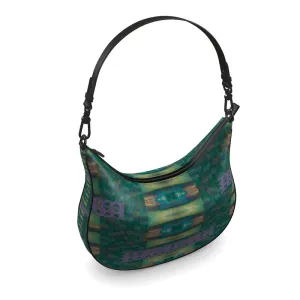 Leather Curve Hobo Bag (Chain Collection) RJSTH@Fabric#4 RJSTHs2021 RJS