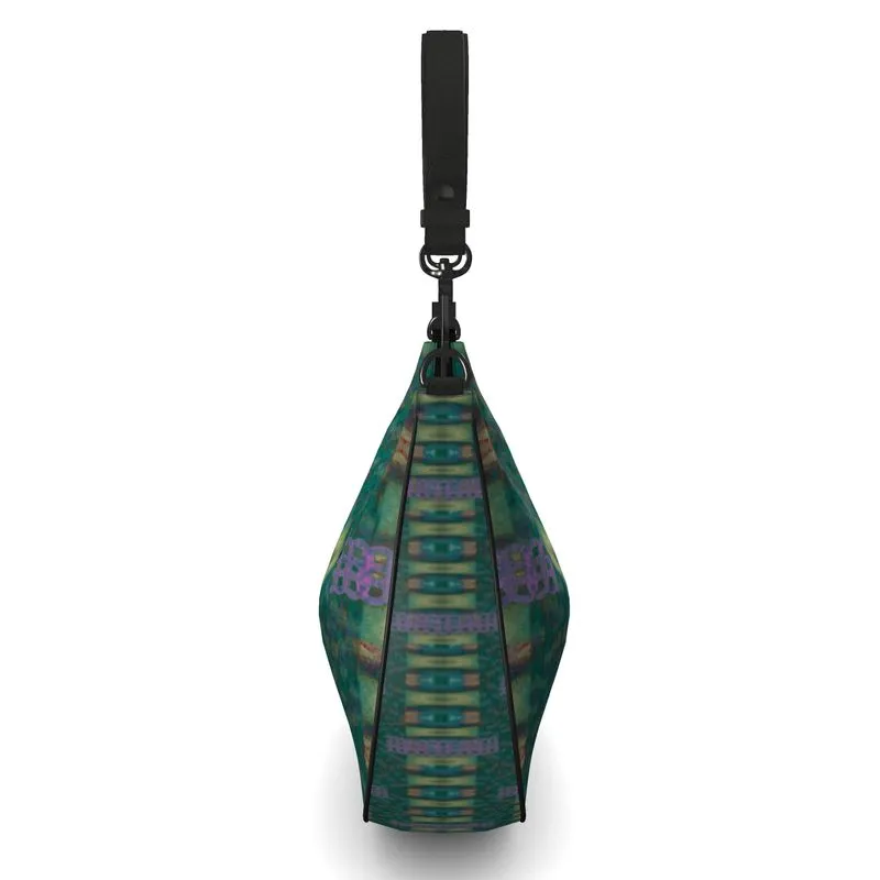 Leather Curve Hobo Bag (Chain Collection) RJSTH@Fabric#4 RJSTHs2021 RJS