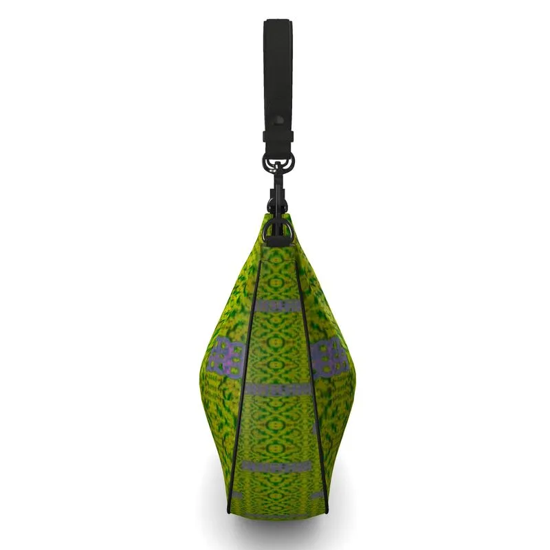 Leather Curve Hobo Bag (Chain Collection) RJSTH@Fabric#5 RJSTHs2021 RJS